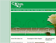 Tablet Screenshot of farmingtonvalleylinks.org